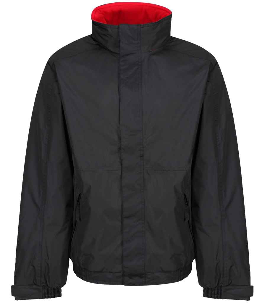 Regatta Dover Waterproof Insulated Jacket - Black/Red